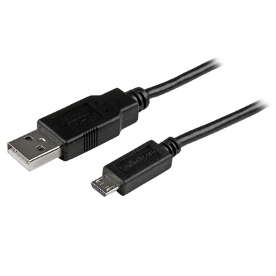 StarTech.com Micro-USB Cable - M/M - 1m (USBAUB1MBK)