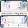 Unique style paws 2 Pack Kitten Collar Breakaway with Bell and Pendant, Adjustable Safety Cat Cotton Collars for Girl Boy Cats and Small Pets