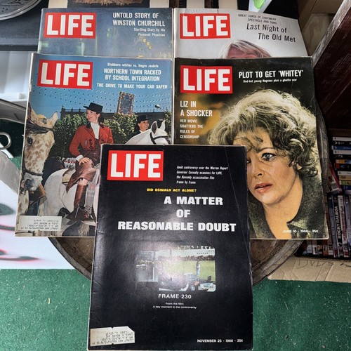 【ヴィンテージ】LIFE誌（1966～1967年）計10冊 ヴィンテージ】LIFE誌（1966～1967年）計10冊