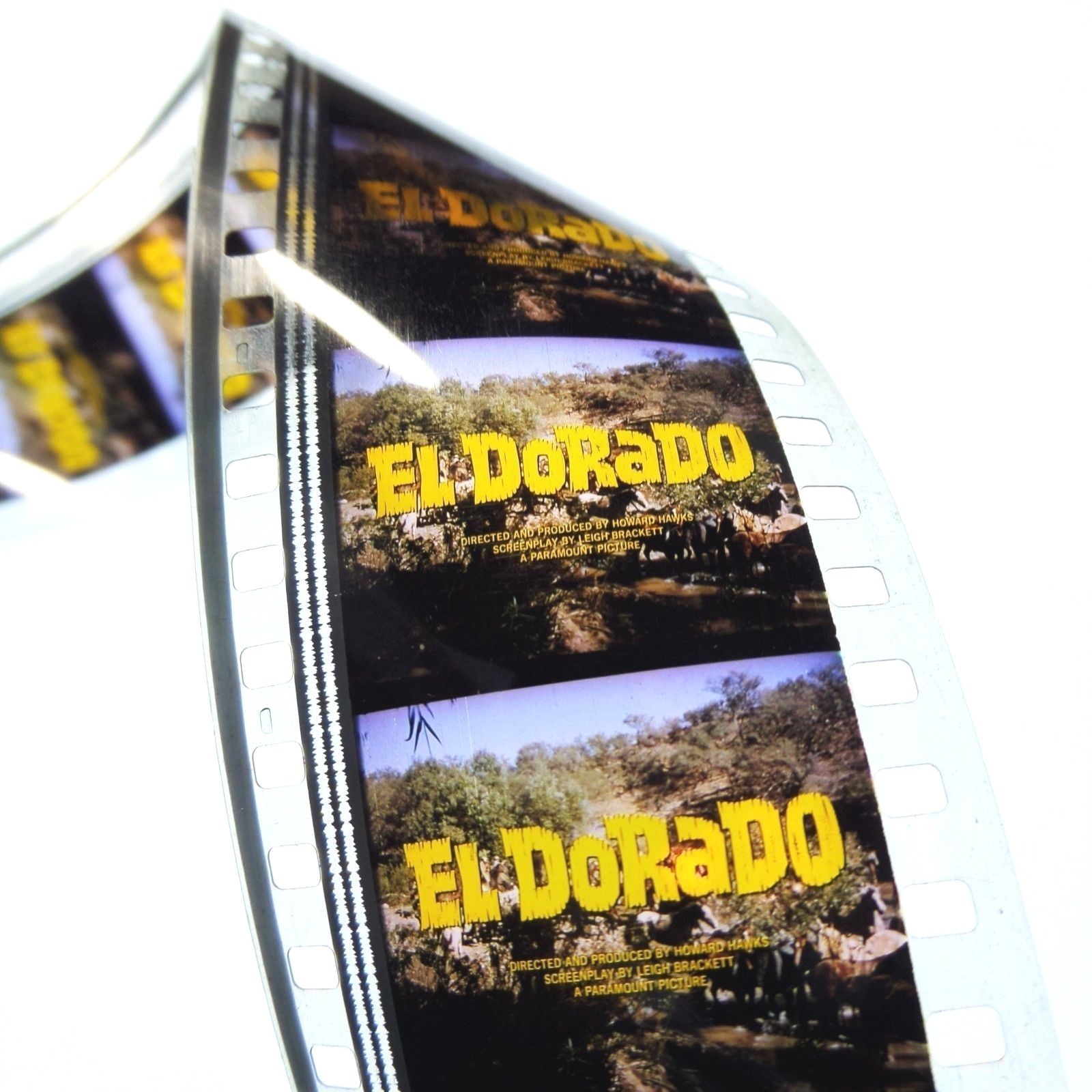 El Dorado 1966 John Wayne  - 35mm Movie Film Trailer Robert Mitchum, James Caan