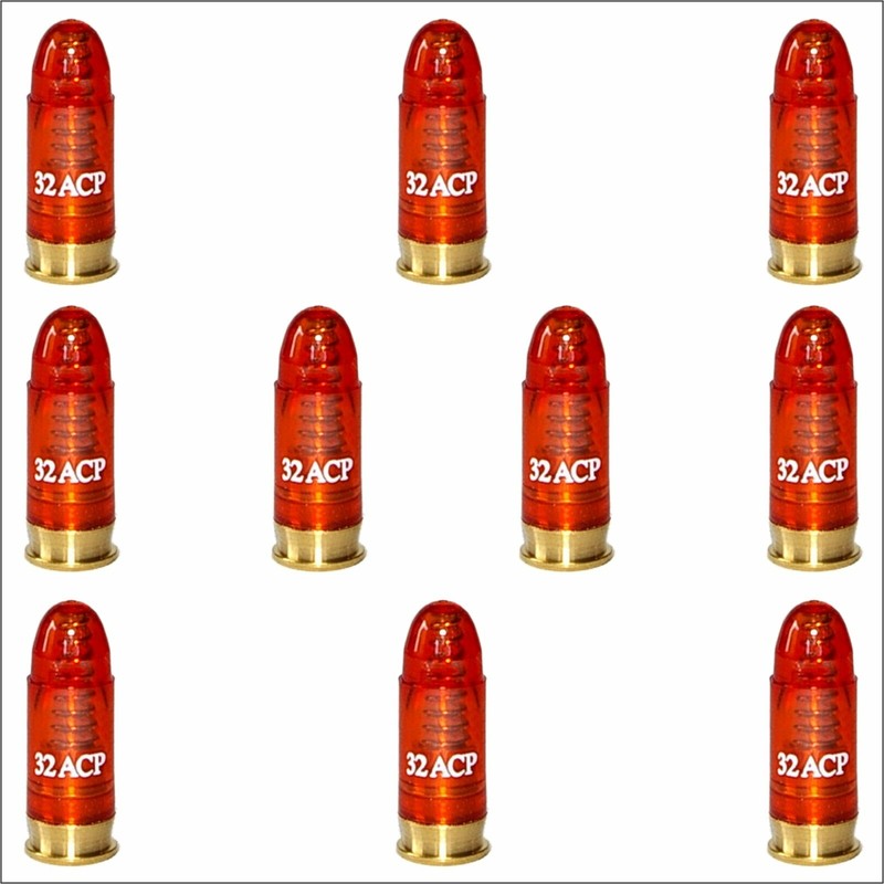 Pufferpatronen: 7,65 Browning / .32 Acp - Metallboden, Messing SchlagflÃ¤Che Top!