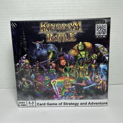 NIB Kingdom Battle Mind Card Game Inventions Strategy & Adventure Family Game