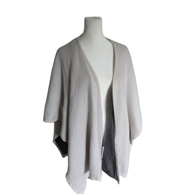 Neiman Marcus 100% Cashmere Open Front Shawl