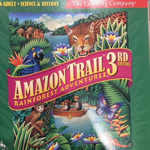 Amazon Trail 3rd Edition: Rainforest Adventures. CD-ROM in