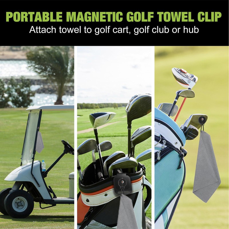 Magnetic Clip for Golf Towel Industrial Golf Towel Magnet Men's Golf Equipment
