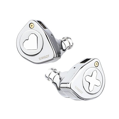 SIMGOT EW300 1DD+1Planar+1PZT Hybrid Driver  In Ear Monitor  HIFI Earphones