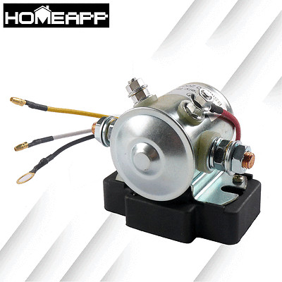 12V/14V DC200AMP SOLENOID STARTER CONTINUOUS DUTY RELAY SWITCH UNIVERSAL MARINE