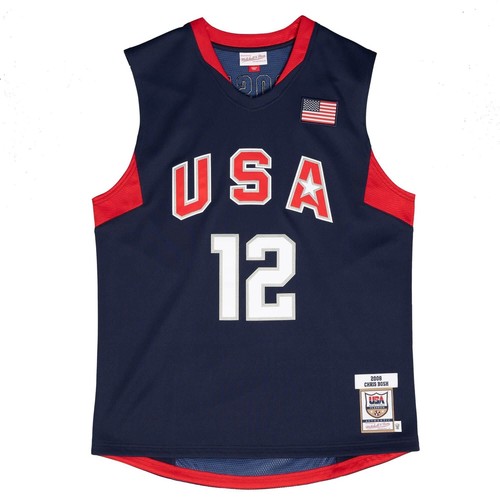 

MITCHELL - NESS NBA DARK JERSEY США 2008 КРИС БОШ, Navy