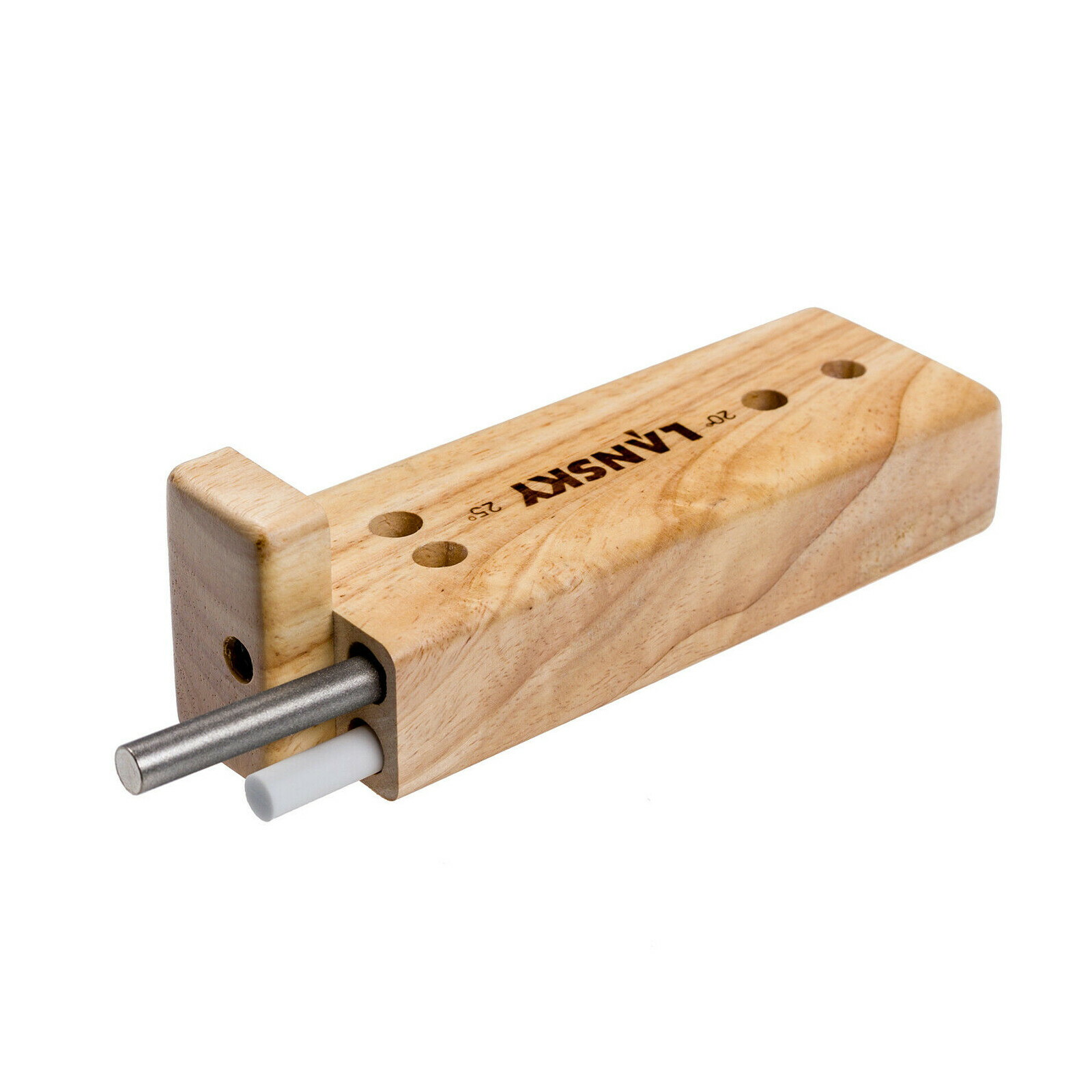 Lansky Turn Box 4 Rod Diamond and Ceramic Crock Stick Knife Sharpener