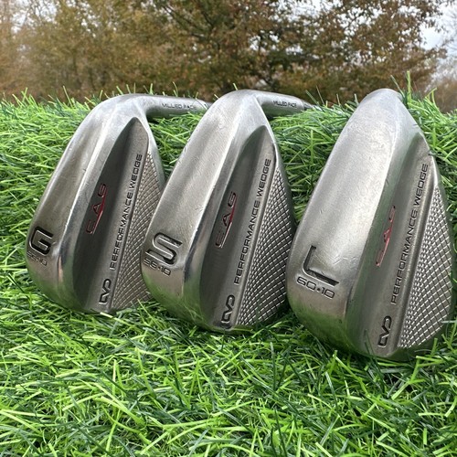 Set of 3 Golf Wedges- Gap 52* Sand 56* & Loft 60* Wedges- RH