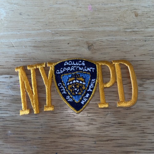 NYPD New York City Police Department Iron on 3” Inch Uniform