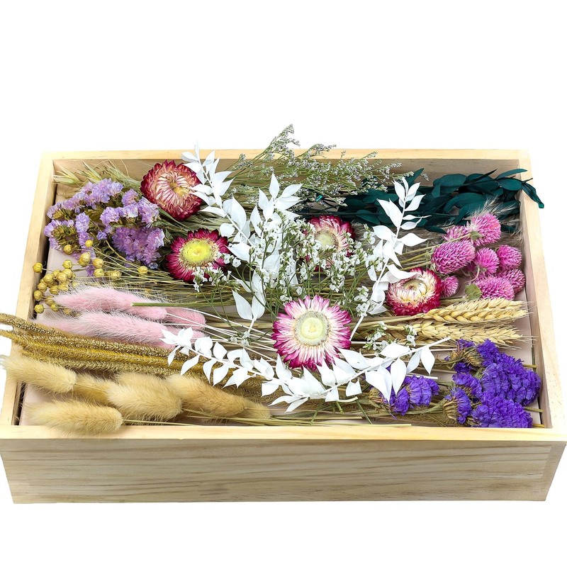 DIY Dried Flower Set, Bulk Dried Flowers,Handmade Ideas, DIY Flower