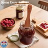 2Pcs Skinny Spurtle for Sourdough Starter, Reaching Bottom of Jars, Dough Whisk, Stirring, Mixing, Spreading, Wooden Stir Spurtles, Kitchen Tools for NonStick Cookware, Gift for Sourdough Lovers