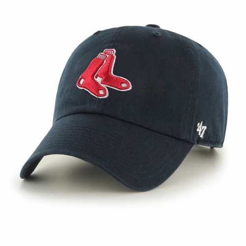 Мужской 47 бренд Boston Red Sox Clean Up Strapback - темно-синий