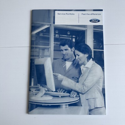 Ford Galaxy Service Book 