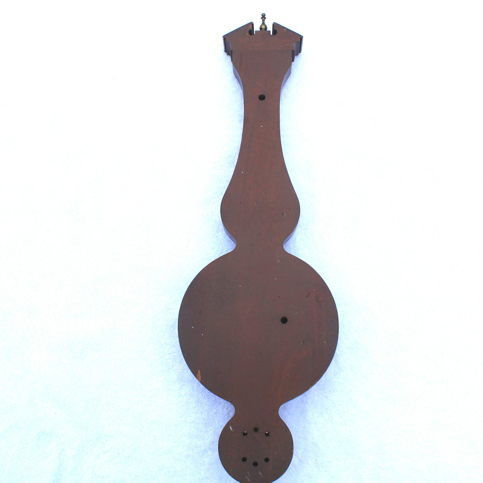 VIntage Wood AIRGUIDE Banjo Weather Instrument Thermometer/Barometer/Hygrometer