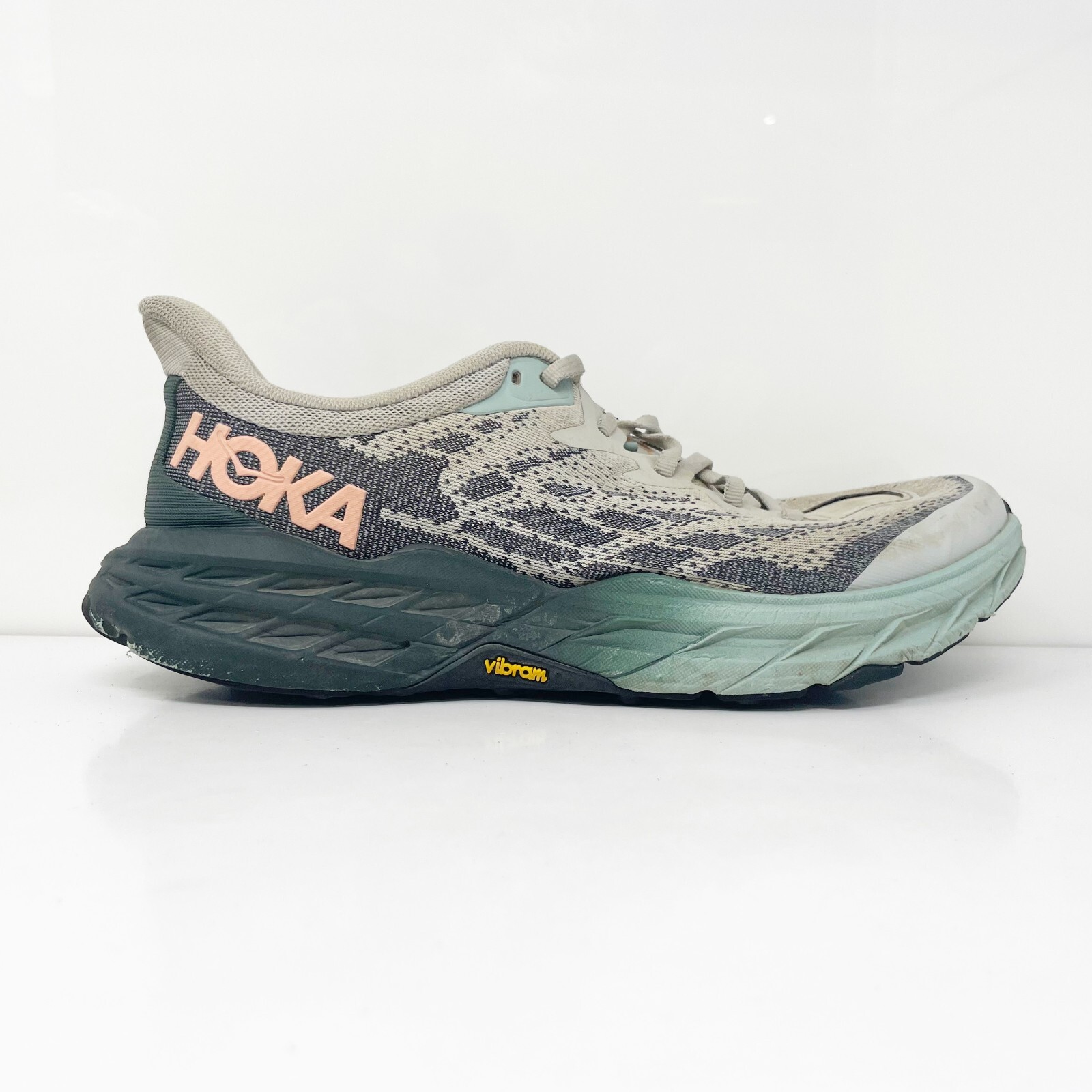 Hoka One One Womens Speedgoat 5 1123158 HMSP Gray Running