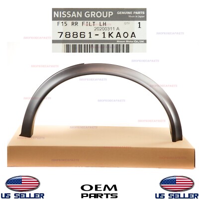 Genuine Rear Fender Wheel Garnish Molding LEFT Driver Side OEM NISSAN JUKE 11-17