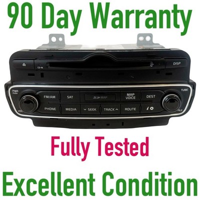 2014-2015 Kia Cadenza AM FM Radio Satellite Single Disc CD Player 96560-3R105