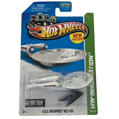 Hot Wheels HW Imagination Star Trek USS Enterprise NCC-1701 Diecast