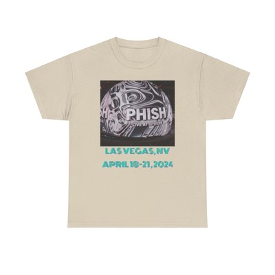 Phish 4 Night Run at the Sphere April 2024 Tee in Multiple Colors REDUCED PRICES