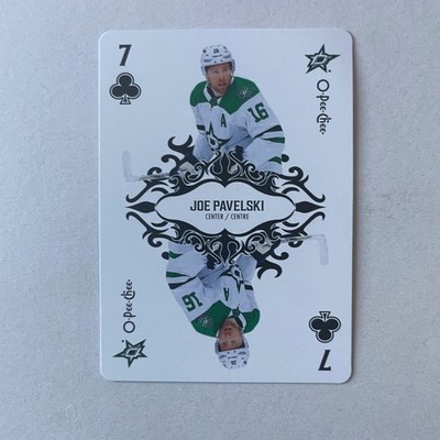 2023 O-Pee-Chee Hockey #7 of Clubs Joe Pavelski Playing Cards