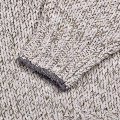 Pre-owned Brunello Cucinelli Men's Heavy Knit Cashmere Turtle Neck Sweater /pullover In Beige
