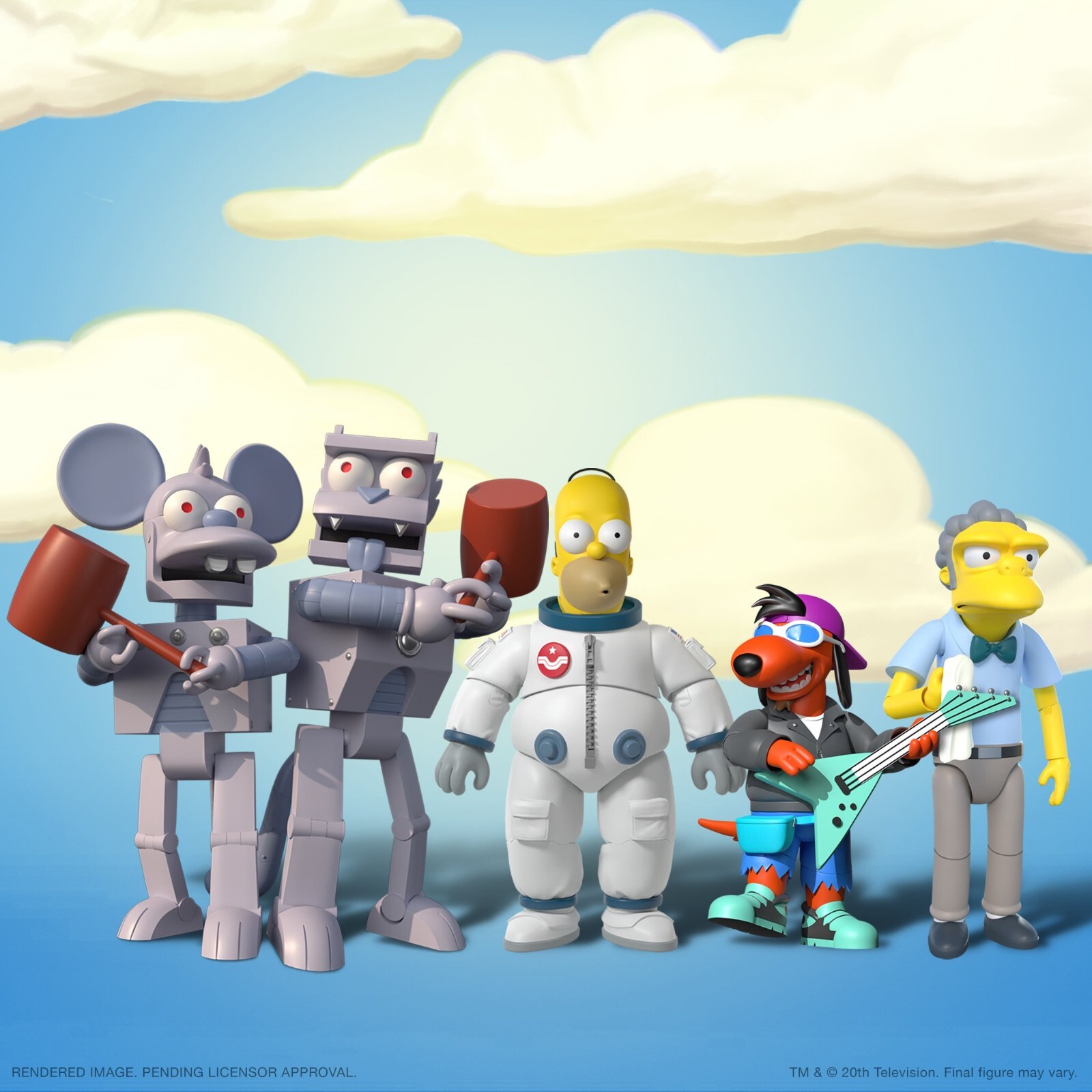 Super7 The Simpsons ULTIMATES Wave 1 Set of 5 | eBay