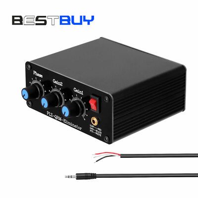 PLZ-QRM Eliminator 1-30 MHz HF Band Aluminum Alloy Phase Built-In PTT