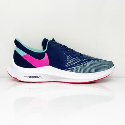 

Nike Womens Winflo 6 CU4937-400 Синие кроссовки для бега Размер 7,5, Синий, Winflo 6