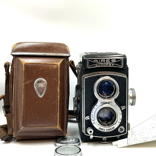 Aires Automat 二眼レフカメラ レザーケースQC 75mm F3.5 Aires Automat 二眼レフカメラ レザーケースQC 75mm F3.5