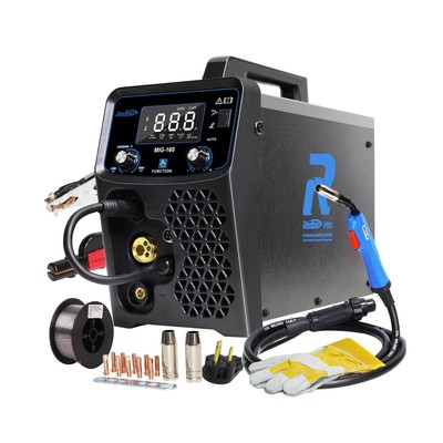 Redbo 110/220V Dual Voltage 160Amp Powerful MIG Welder,Gas MIG/Gasless Flux C...