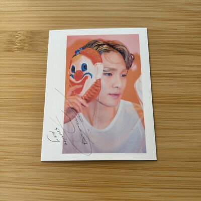SHINee Key Odd Avex Taiwan Polaroid Photocard RARE