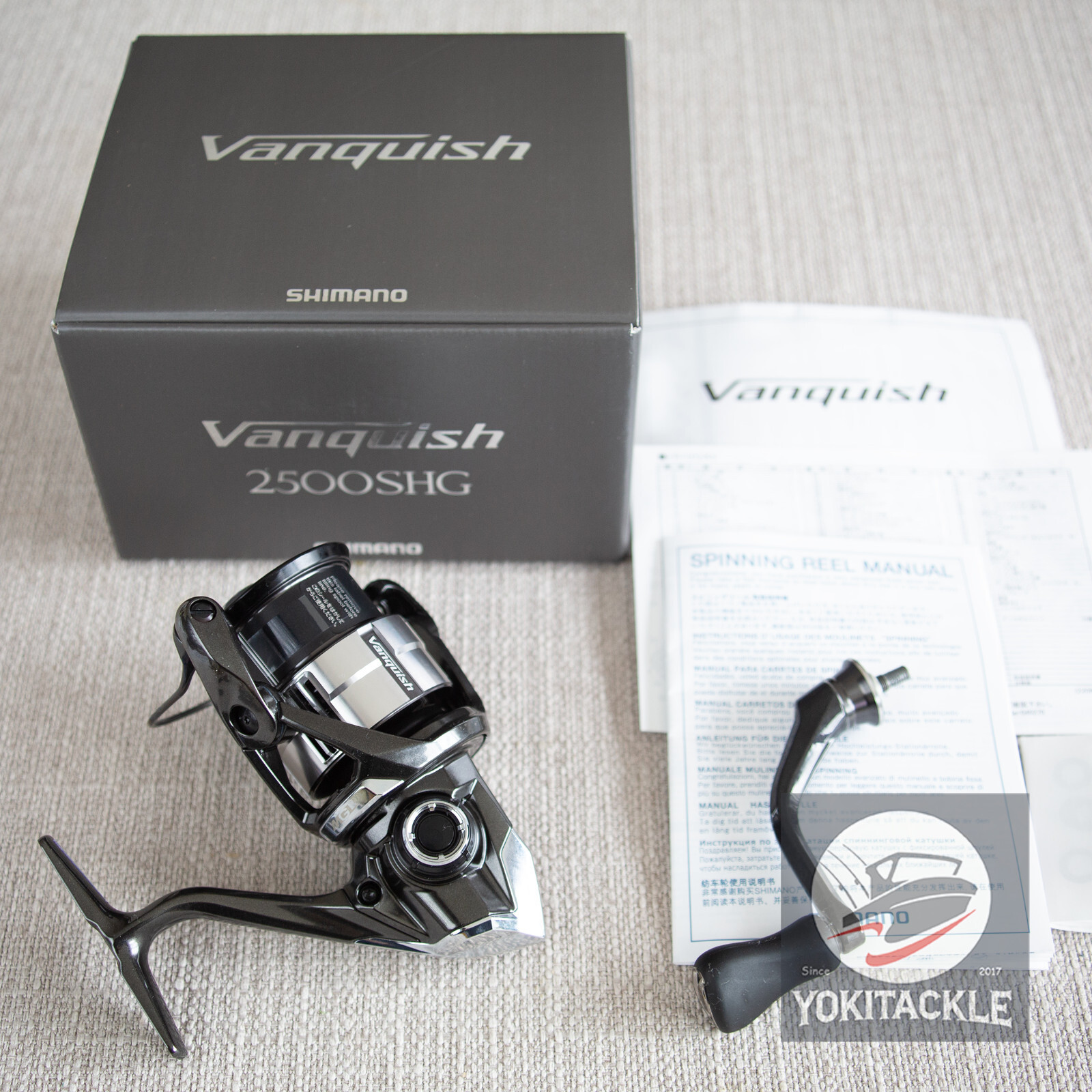 リール SHIMANO 23Vanquish 2500SHG SHIMANO Spinning Reel 23 Vanquish 2500SHG (Both Handle) New