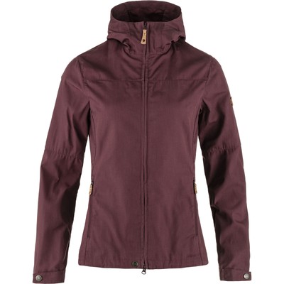 Fjallraven Stina Women's Winter Jacket, Port, Small