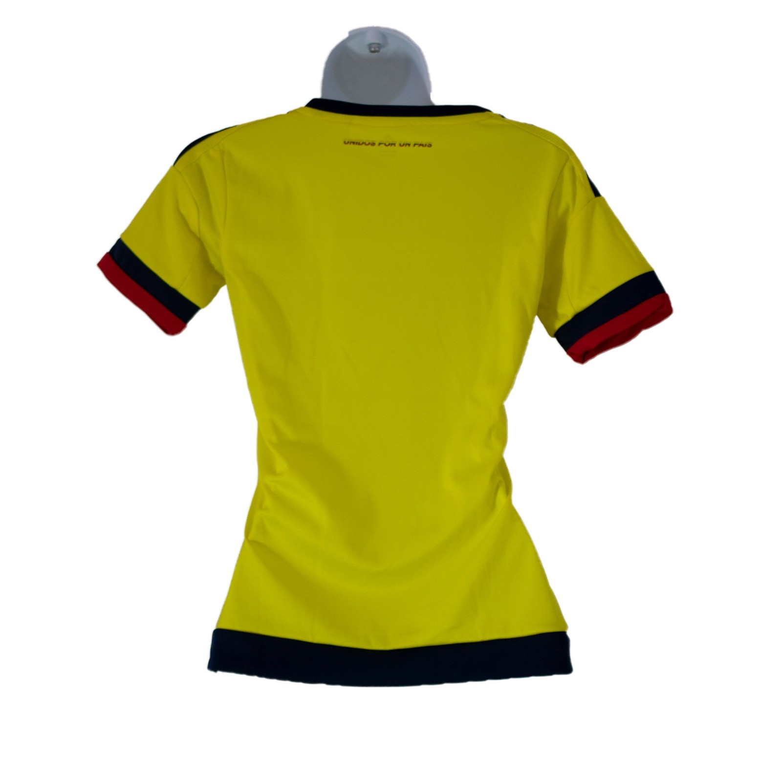 Womens adidas Federacion Columbiana De Futbol Yellow Soccer Jersey Size XS