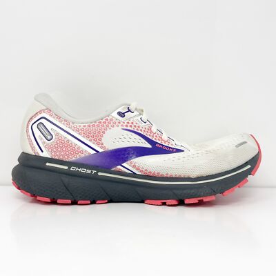 

Женские кроссовки Brooks Ghost 14 1203561B192 белые кроссовки размер 10 B, Белый, Ghost 14