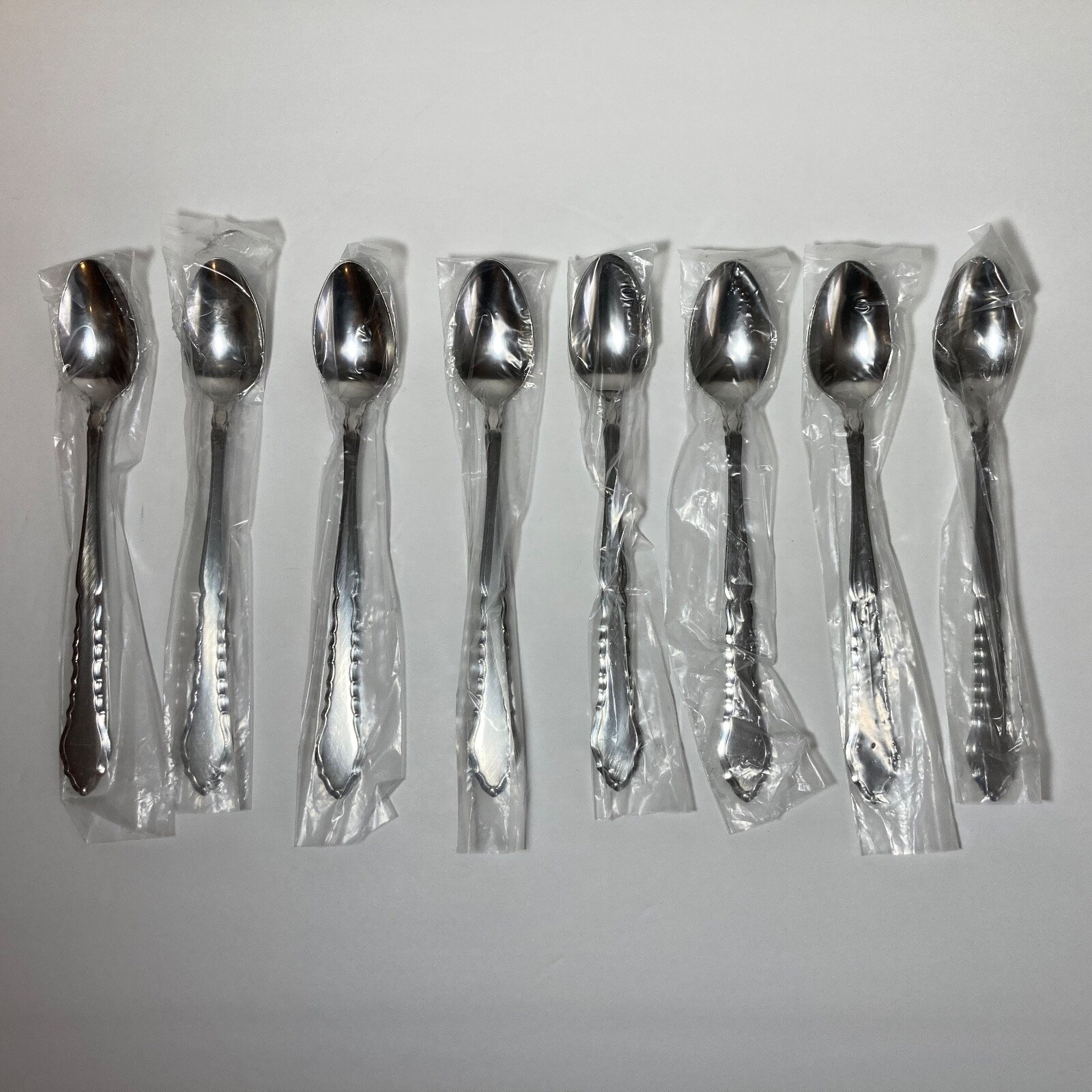 8) Vintage Stainless Steel Iced Tea Spoons Japan NOS | eBay