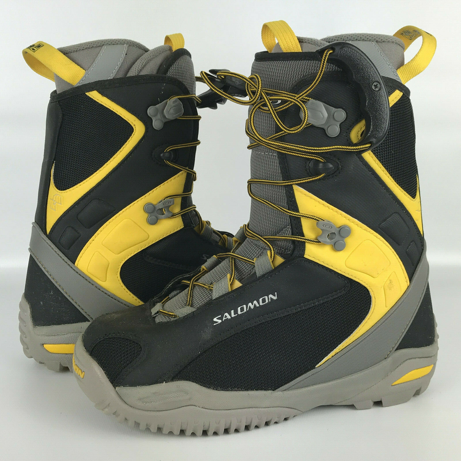 Salomon Kiana Autofit Women's Black/Sunshine Snowboard Boots Size 8 US