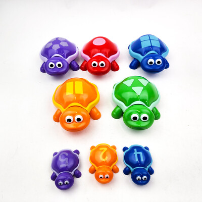 Learning Resources Snap n Learn Number Turtles Replacement Lot of 9