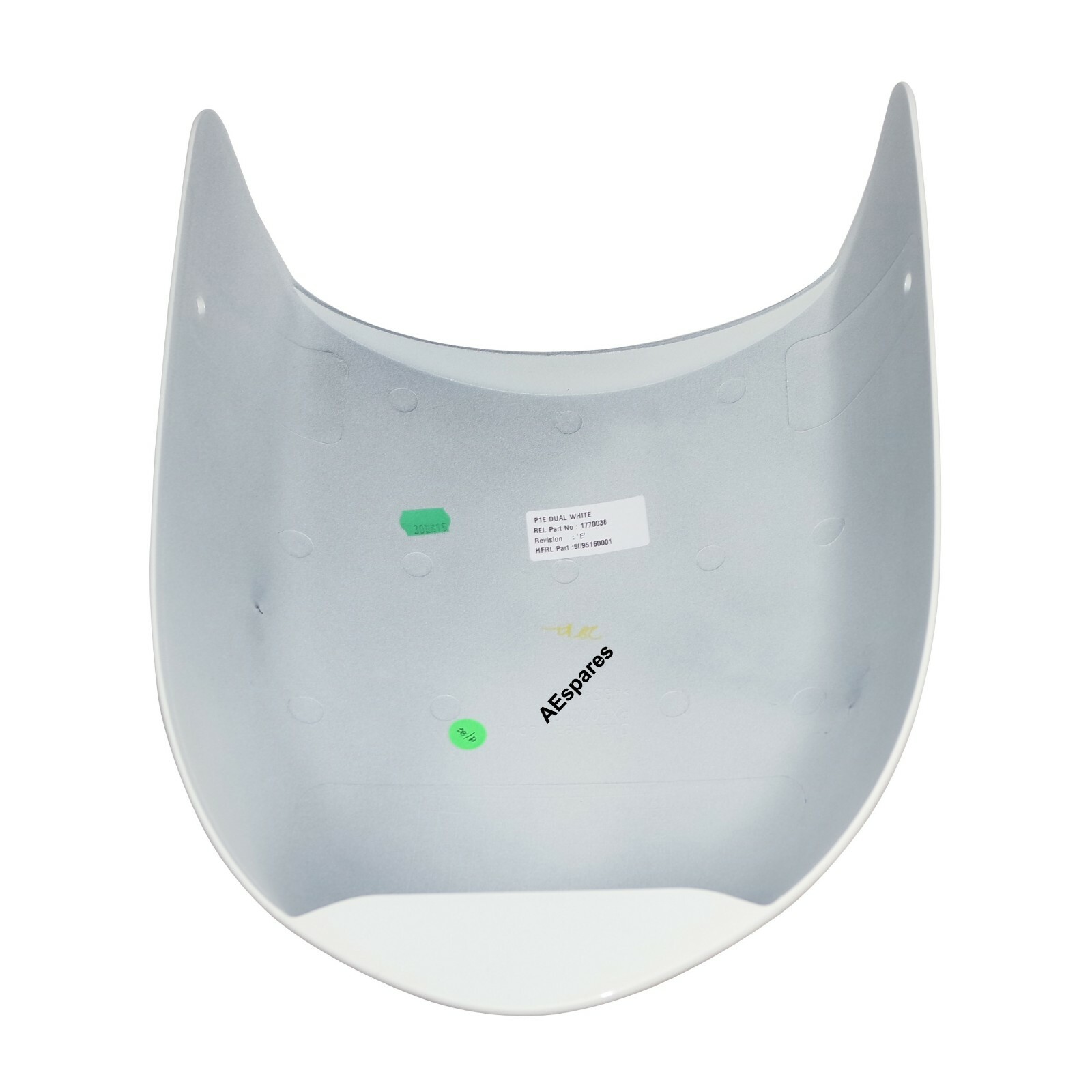 Fits Royal Enfield Continental GT 650 Dual Seat Cowl White  