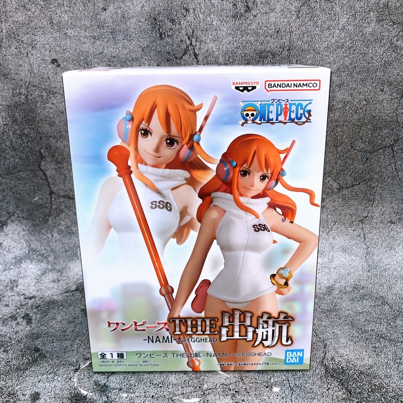 【nami】 Amazon.com: Banpresto - One Piece - Egghead Nami, Bandai