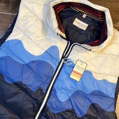 NWT Marine Layer Archive Andes Puffer Vest Down Fill Navy Alpine Men s XL $158