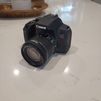 Canon EOS Rebel T8i 24.1MP DSLR Low Shutter Count (EF-S 18-55mm f/4-5.6 IS STM)