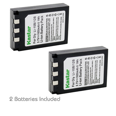Kastar Replacement Battery for Olympus Li-10B Li-12B Li-10C & Camedia C-60 Zoom