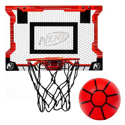 NERF Basketball Hoop Set - Pro Mini 18'' x 12'', Red Standard