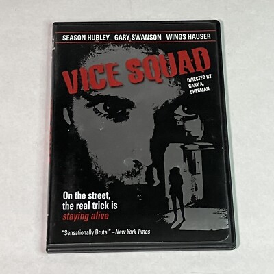 Vice Squad (DVD, 2006) Anchor Bay W/ Booklet Wings Hauser