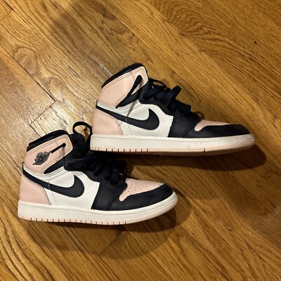 Nike Air Jordan 1 OG (PS) Atmosphere  Bubble Gum  Size 2Y CU0449 - 641