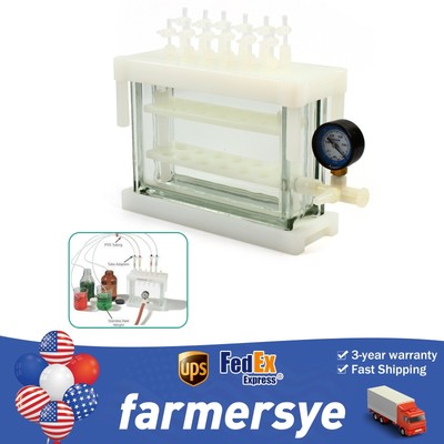 12 Position Solid Phase Extraction Vacuum SPE Manifold e For Lab+2 Shelves