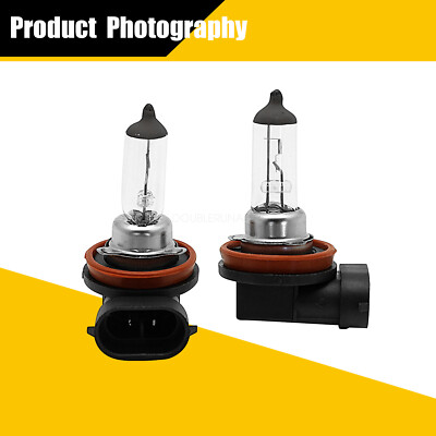 Light Bulbs 2Pcs H11 Halogen Car Headlight 55W 12V Auto Low-Beam Driving Lights